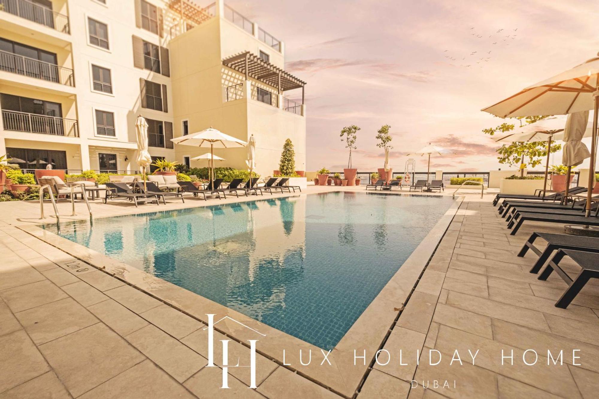 Lux - The La Mer Sea View Suite 3 Dubai Bagian luar foto
