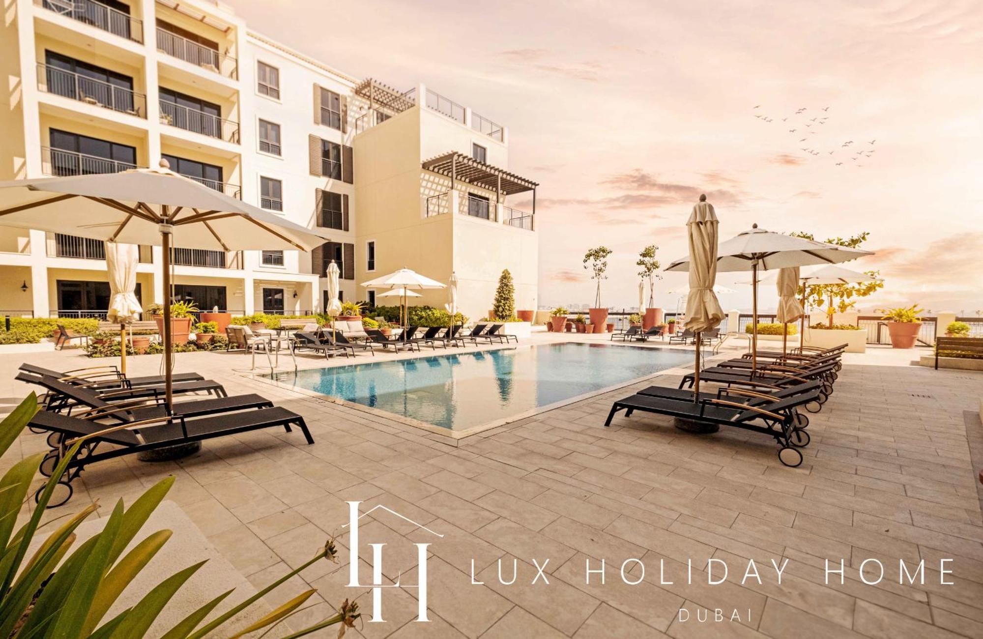 Lux - The La Mer Sea View Suite 3 Dubai Bagian luar foto